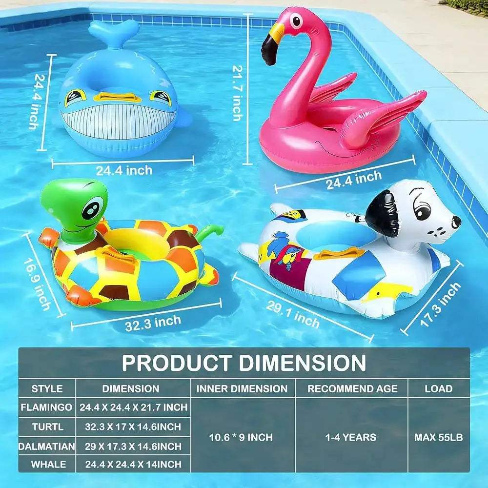  Colorful Fruit Inflatable Pool Floats for Toddlers Set -  ToylandEU™