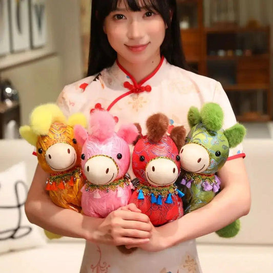  Colorful Horse Plush With Lights Gift Chinese New Year -  ToylandEU™
