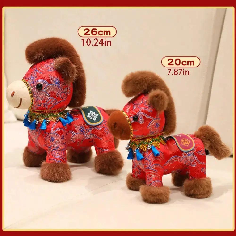  Colorful Horse Plush With Lights Gift Chinese New Year -  ToylandEU™