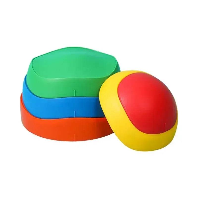 Colorful Kids Balance Stepping Stones - Fun Obstacle Course Set - ToylandEU