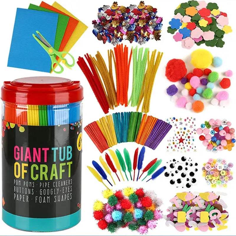  Colorful Kids Craft Kit DIY Toys Puzzles CE Certified -  ToylandEU™