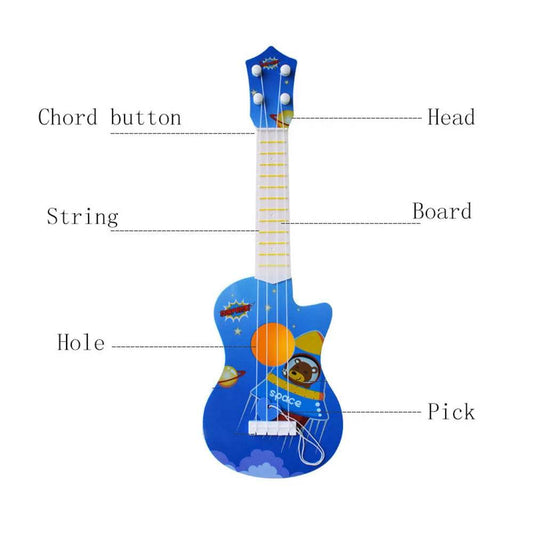 Colorful Kids Ukulele Guitar - Musical Learning Toy for Young Musicians - ToylandEU