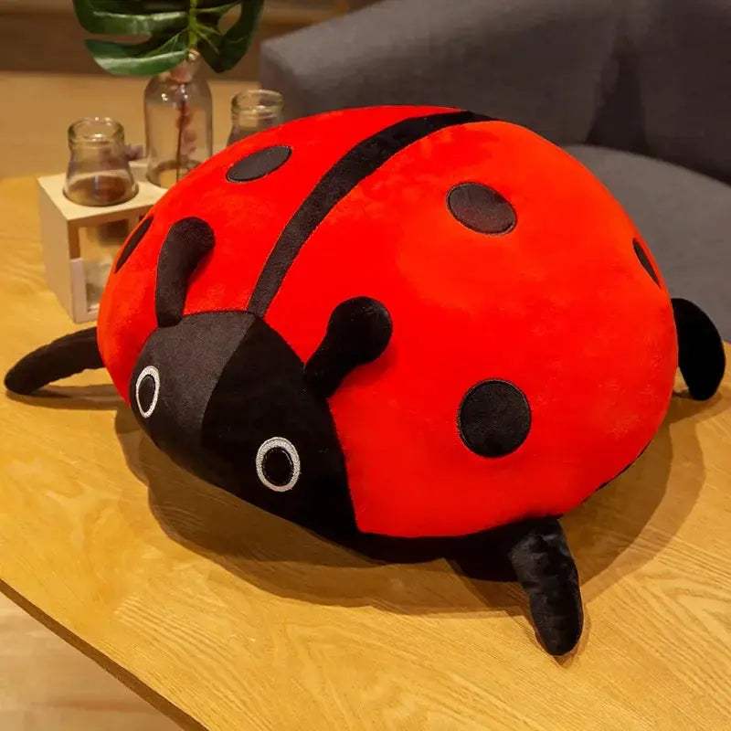 Colorful Ladybug Plush Toy Cushion Soft 40 To 80 Cm - ToylandEU