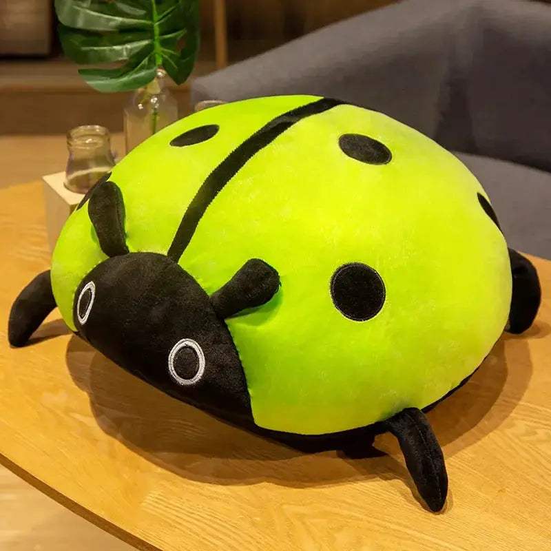 Colorful Ladybug Plush Toy Cushion Soft 40 To 80 Cm - ToylandEU
