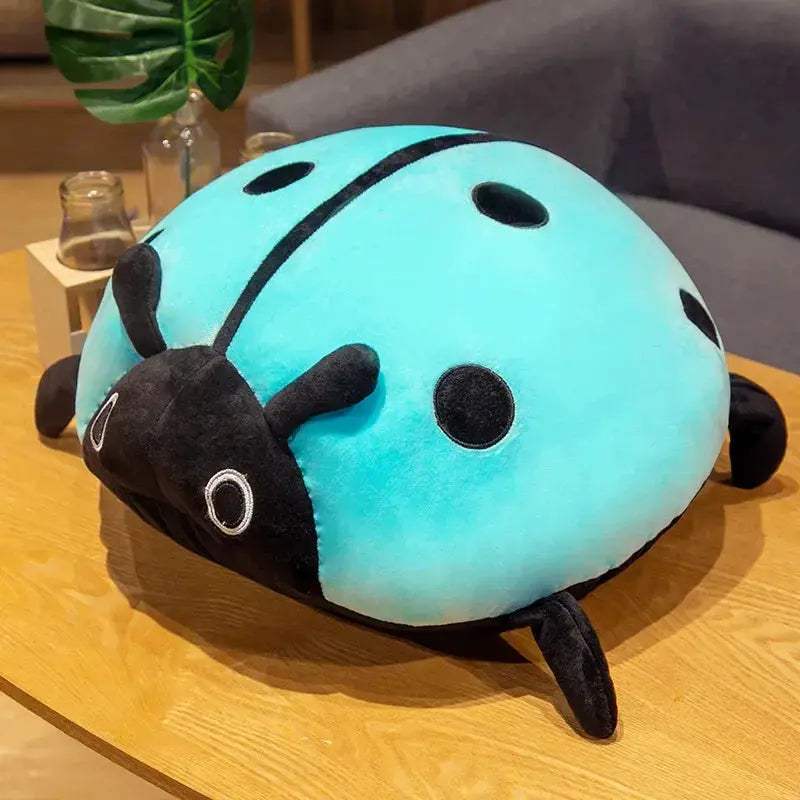Colorful Ladybug Plush Toy Cushion Soft 40 To 80 Cm - ToylandEU