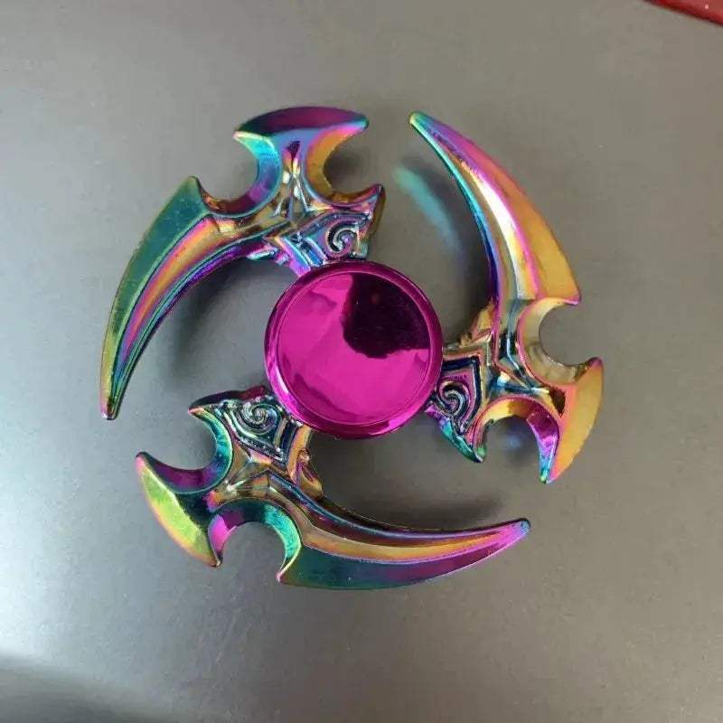 Colorful Metal Fidget Spinner Stress Relief Toy For Adults - ToylandEU