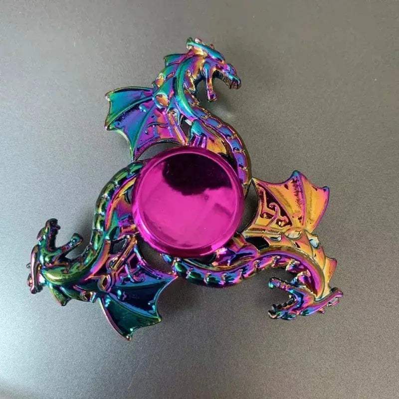 Colorful Metal Fidget Spinner Stress Relief Toy For Adults - ToylandEU