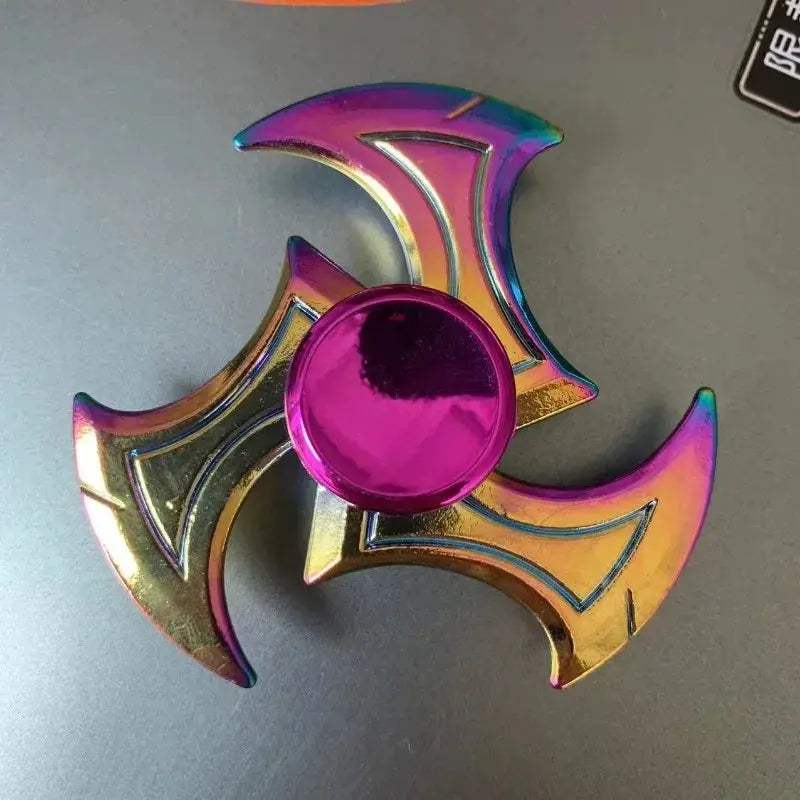 Colorful Metal Fidget Spinner Stress Relief Toy For Adults - ToylandEU