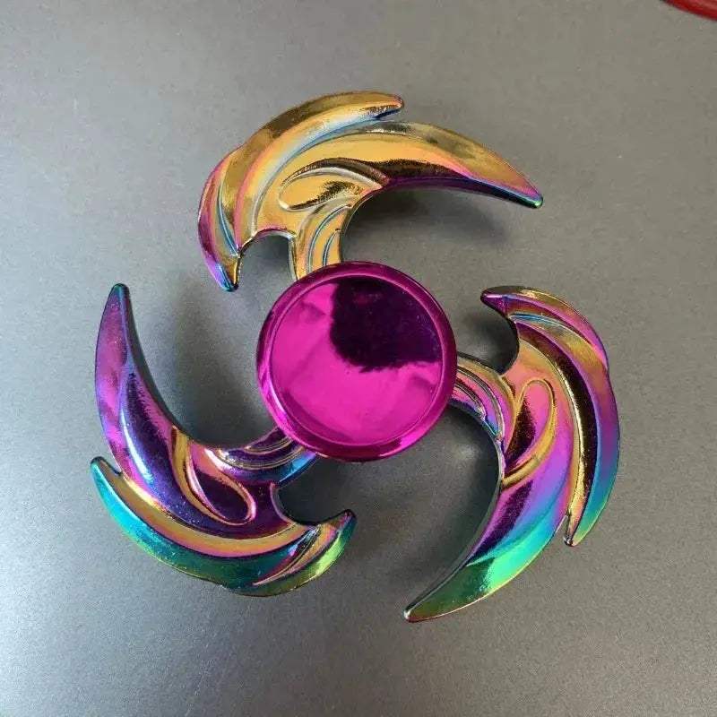 Colorful Metal Fidget Spinner Stress Relief Toy For Adults - ToylandEU