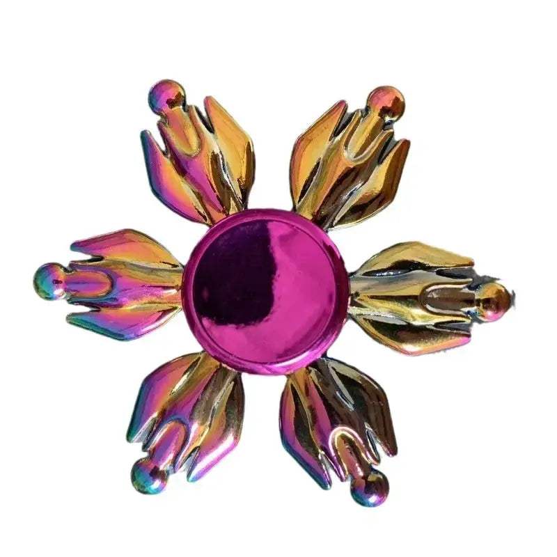 Colorful Metal Fidget Spinner Stress Relief Toy For Adults - ToylandEU