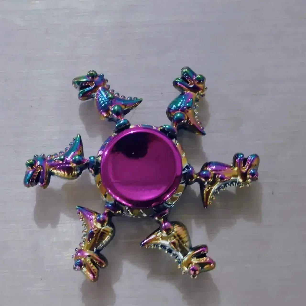 Colorful Metal Fidget Spinner Stress Relief Toy For Adults - ToylandEU