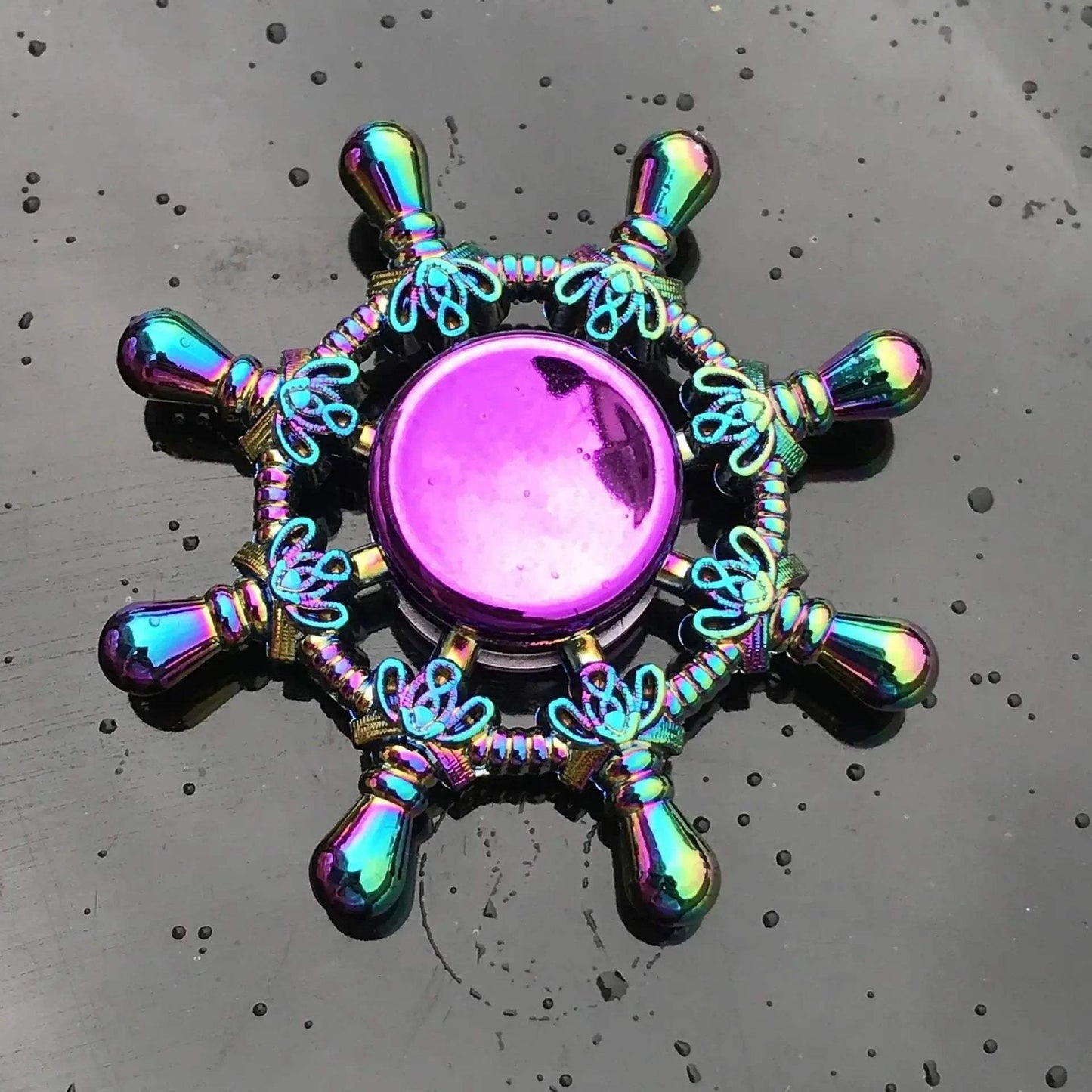 Colorful Metal Fidget Spinner Stress Relief Toy For Adults - ToylandEU