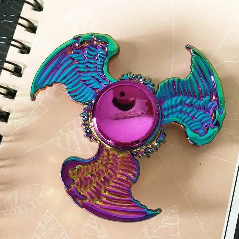 Colorful Metal Fidget Spinner Stress Relief Toy For Adults - ToylandEU