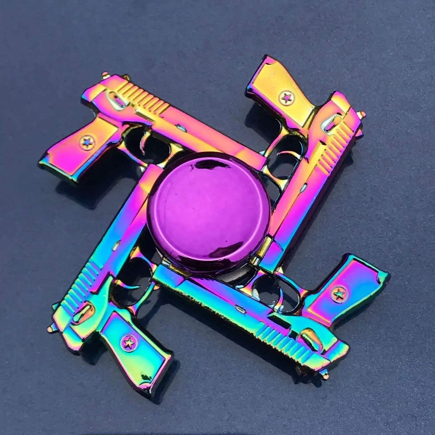 Colorful Metal Fidget Spinner Stress Relief Toy For Adults - ToylandEU