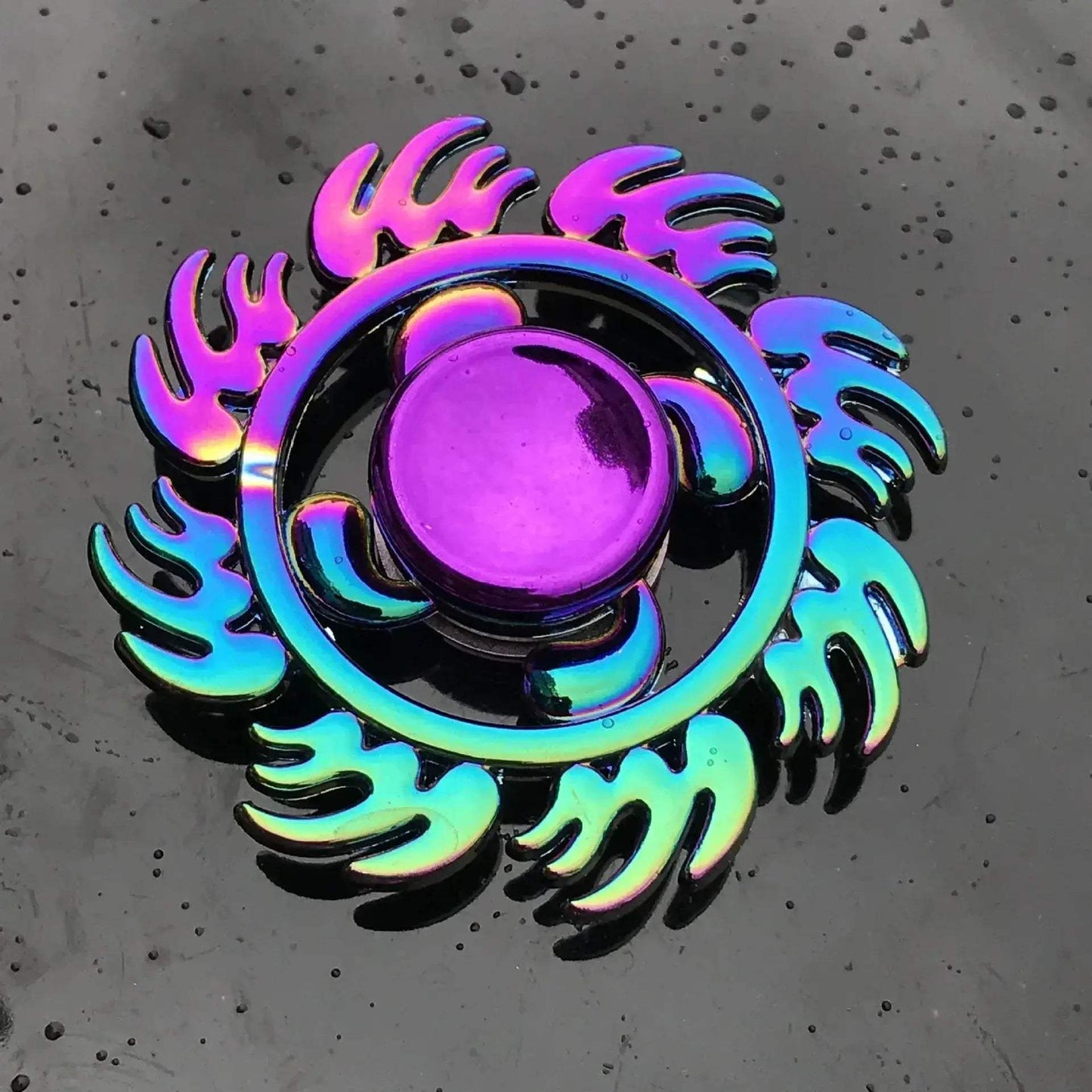 Colorful Metal Fidget Spinner Stress Relief Toy For Adults - ToylandEU