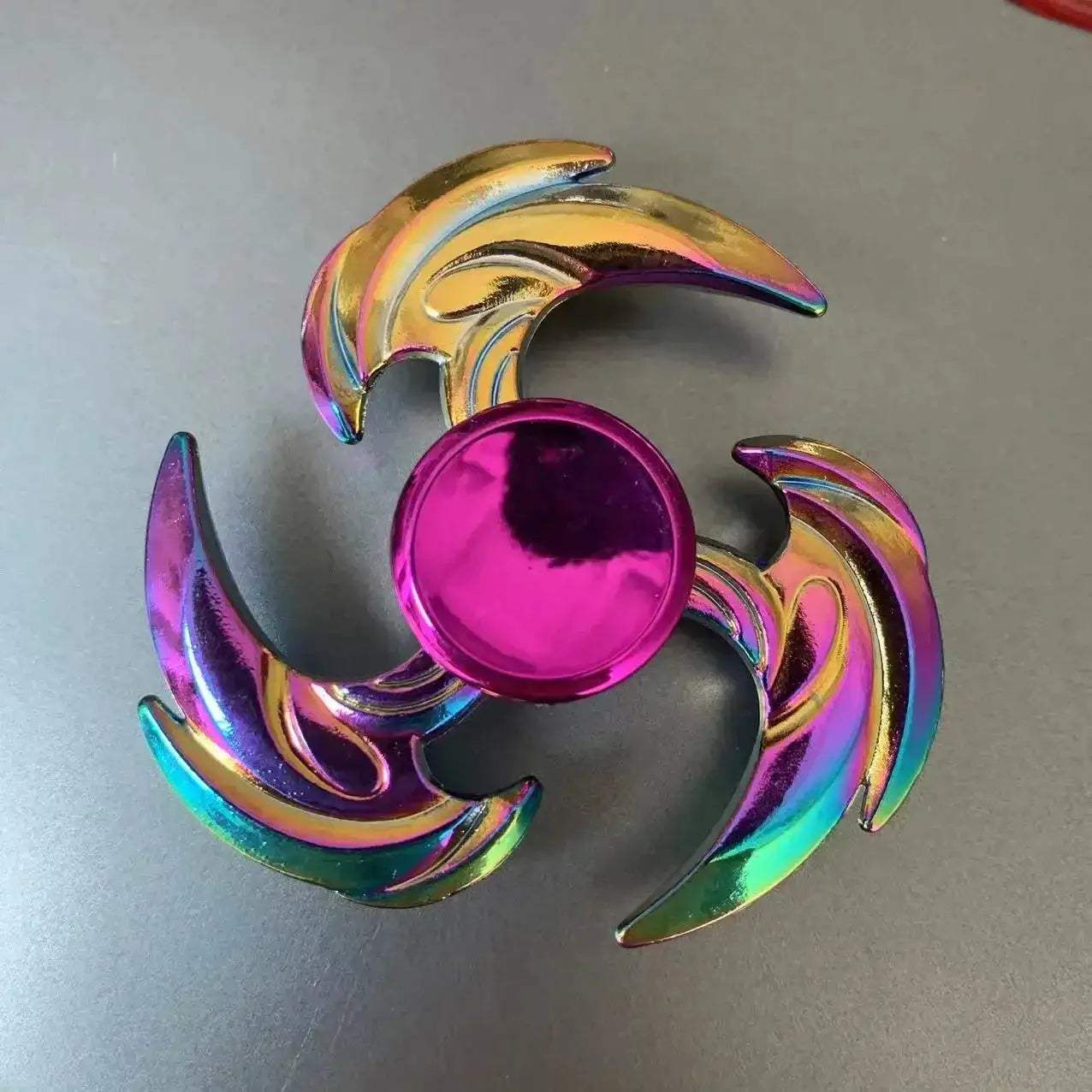 Colorful Metal Fidget Spinner Stress Relief Toy For Adults - ToylandEU