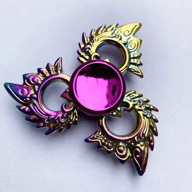 Colorful Metal Fidget Spinner Stress Relief Toy For Adults - ToylandEU
