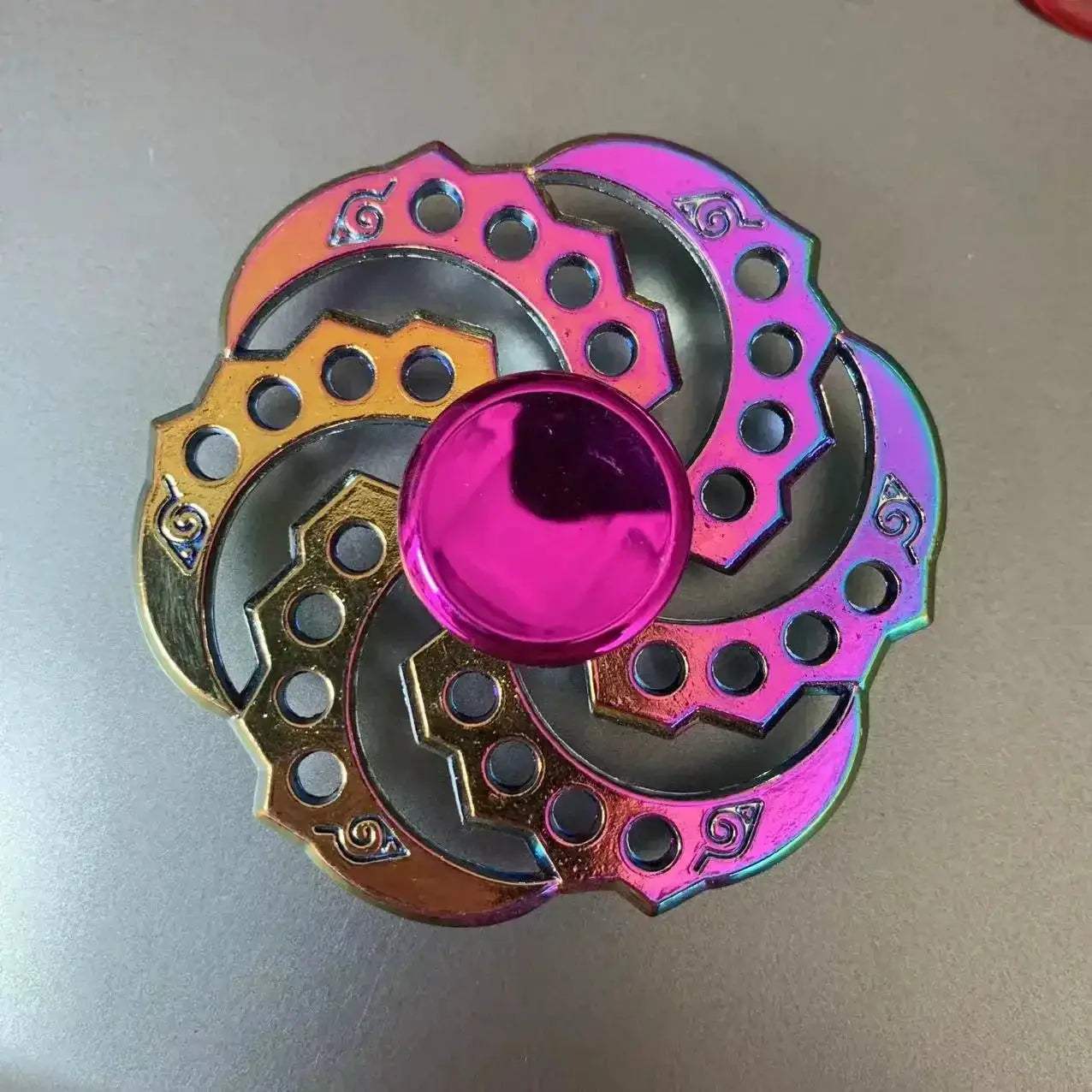 Colorful Metal Fidget Spinner Stress Relief Toy For Adults - ToylandEU