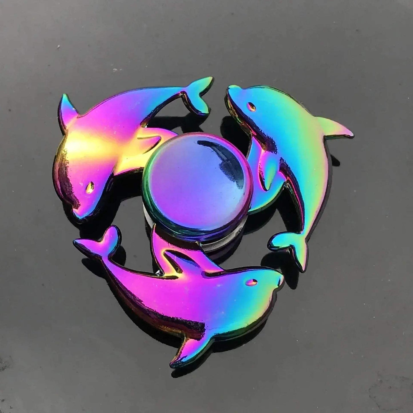 Colorful Metal Fidget Spinner Stress Relief Toy For Adults - ToylandEU
