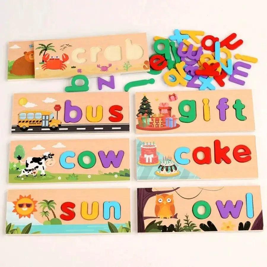  Colorful Montessori Alphabet 3 To 6 Puzzle Toyland EU -  ToylandEU™