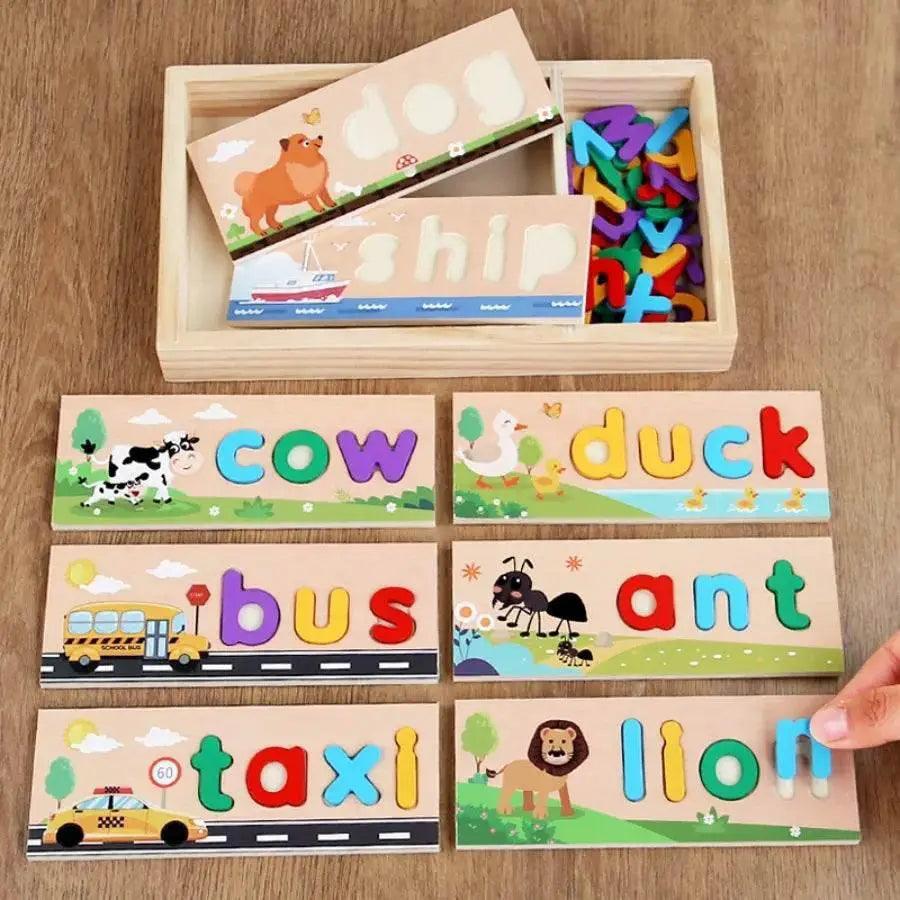  Colorful Montessori Alphabet 3 To 6 Puzzle Toyland EU -  ToylandEU™