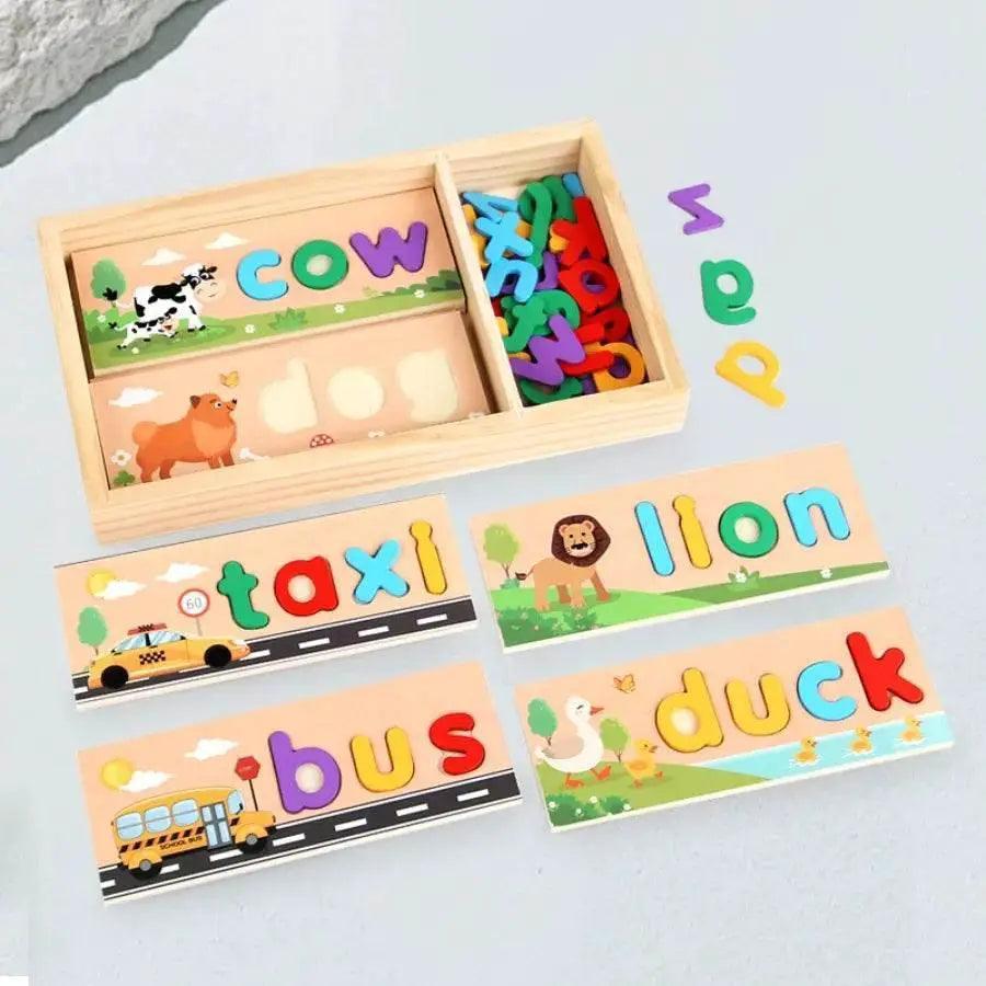  Colorful Montessori Alphabet 3 To 6 Puzzle Toyland EU -  ToylandEU™