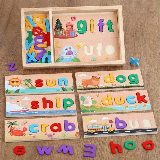  Colorful Montessori Alphabet 3 To 6 Puzzle Toyland EU -  ToylandEU™