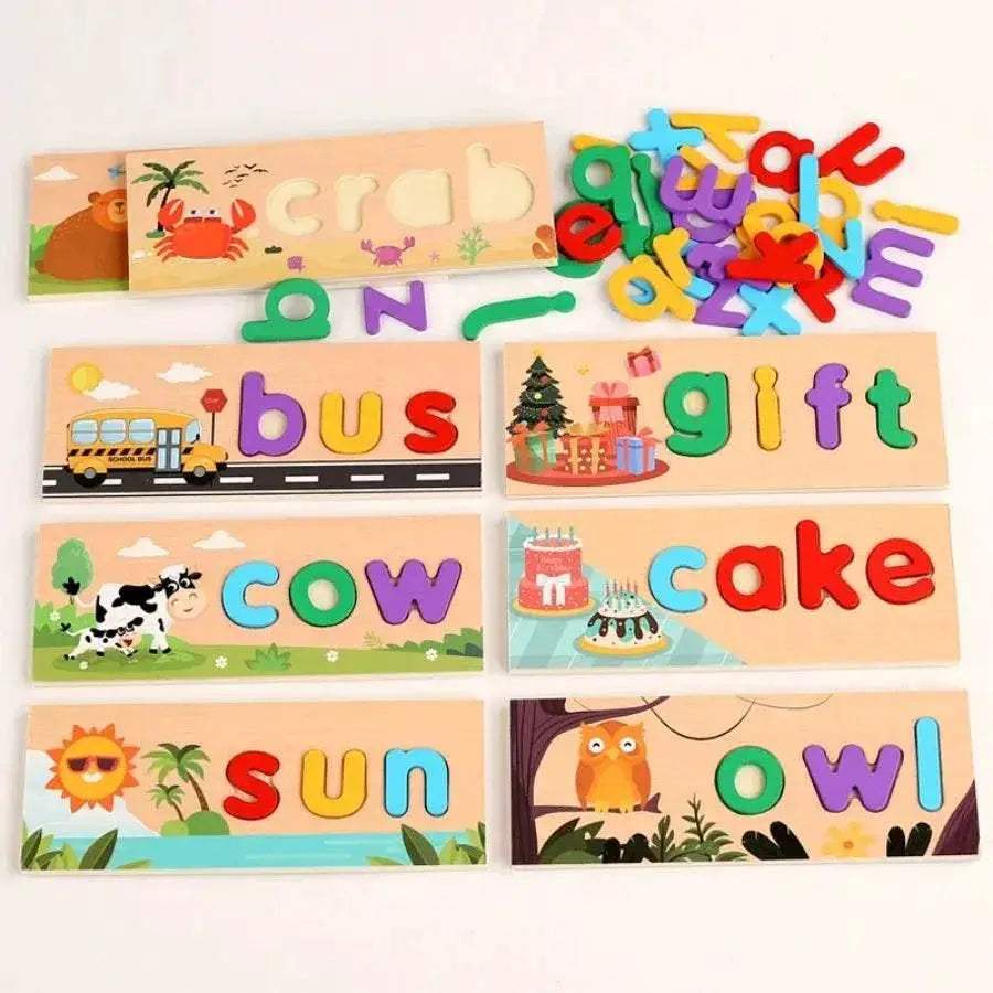  Colorful Montessori Alphabet 3 To 6 Puzzle Toyland EU -  ToylandEU™