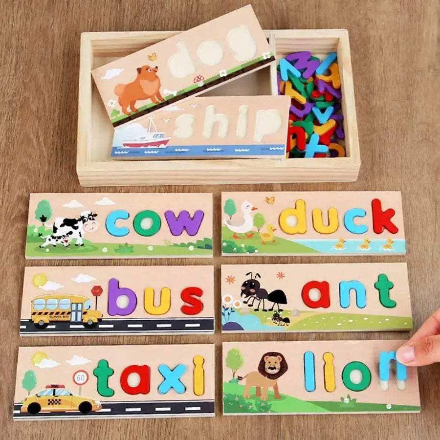  Colorful Montessori Alphabet 3 To 6 Puzzle Toyland EU -  ToylandEU™
