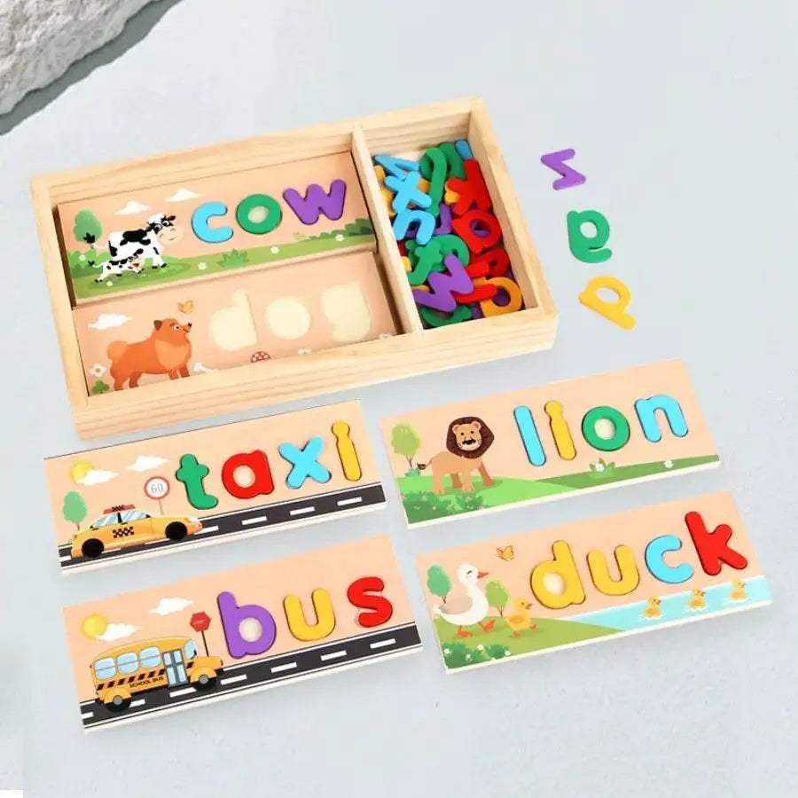  Colorful Montessori Alphabet 3 To 6 Puzzle Toyland EU -  ToylandEU™