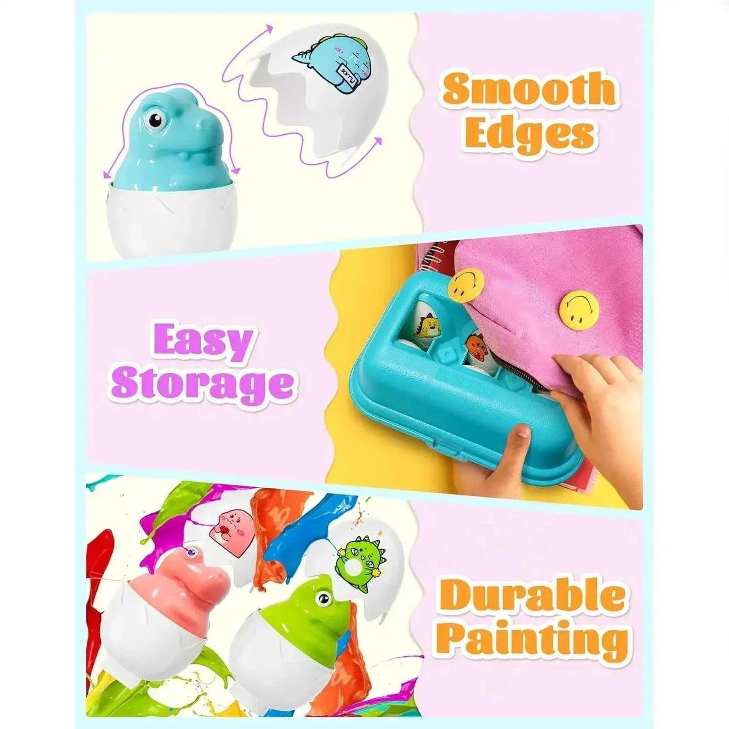  Colorful Montessori Shape Matching Eggs Puzzle - BizyKoady -  ToylandEU™