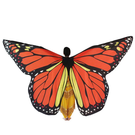 Colorful Moveable Belly Dance Butterfly Wings For Kids And Adults - ToylandEU