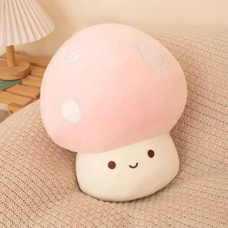 Colorful Mushroom Plush Toy Cushion Soft Gift For All Ages - ToylandEU