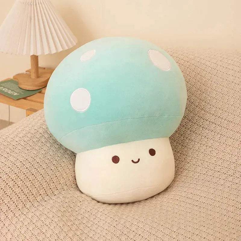 Colorful Mushroom Plush Toy Cushion Soft Gift For All Ages - ToylandEU