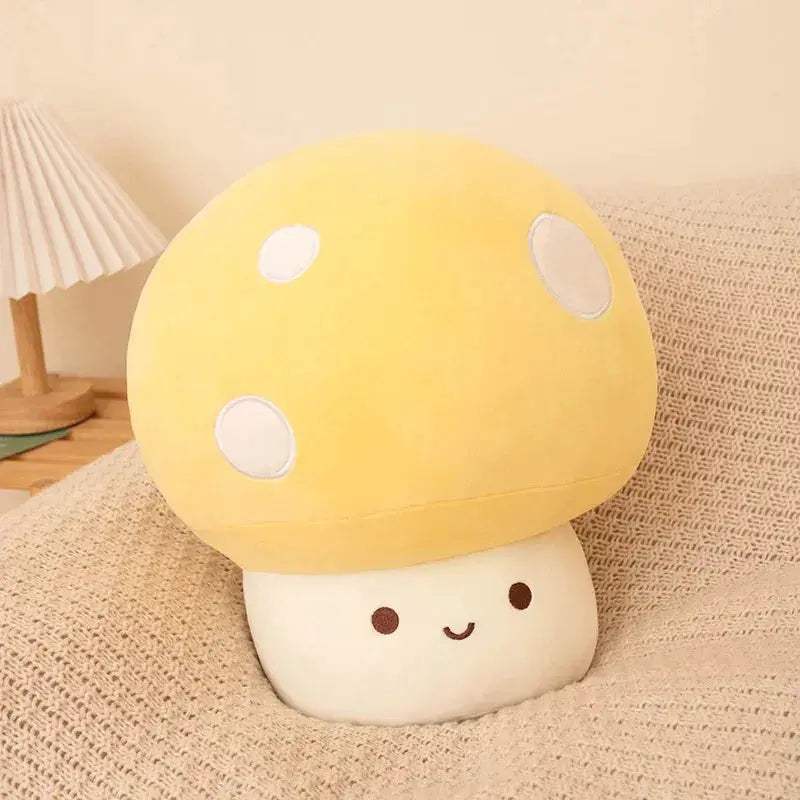 Colorful Mushroom Plush Toy Cushion Soft Gift For All Ages - ToylandEU