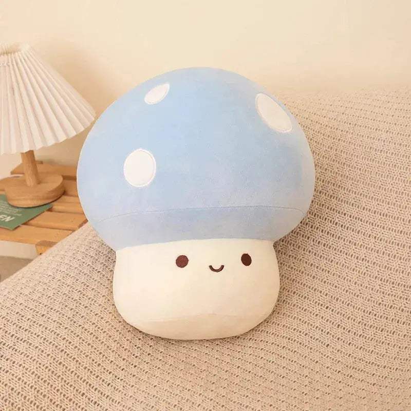 Colorful Mushroom Plush Toy Cushion Soft Gift For All Ages - ToylandEU