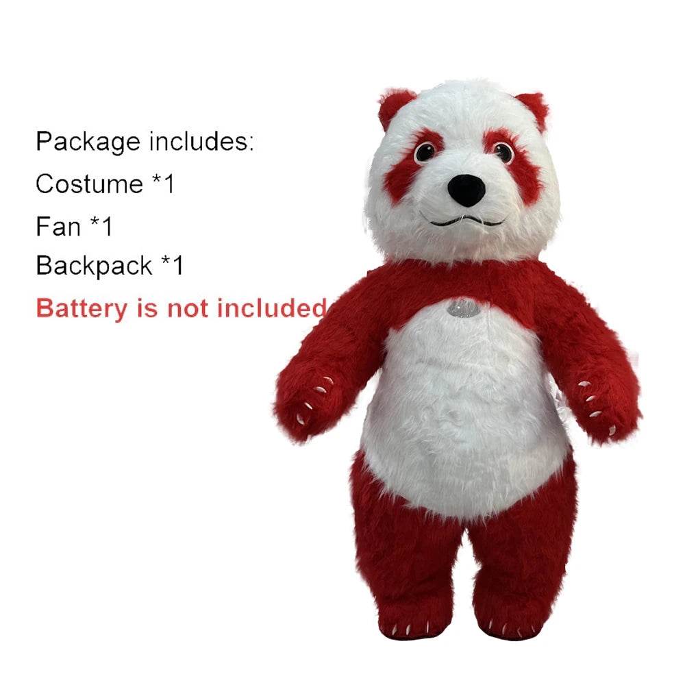 Colorful Panda Costume Inflatable Parade Mascot For Adults - ToylandEU