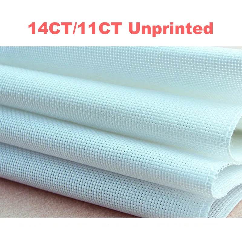 Colorful Parrot Cross Stitch DIY Kit – 14CT, 16CT, 11CT White Aida Fabric with Printed Patterns, Needle & Thread Included - ToylandEU