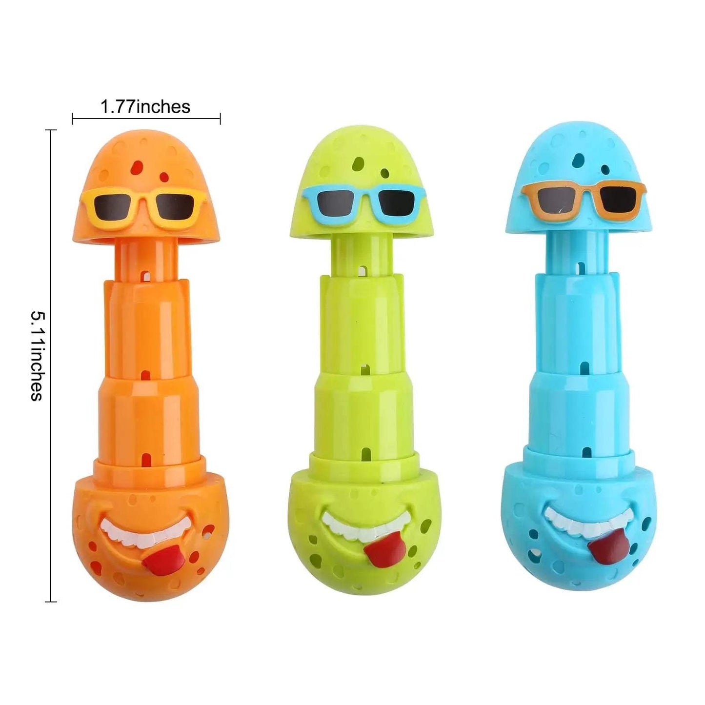  Pool Diving Toys Colorful 3 Pack Egg Clown Sticks -  ToylandEU™