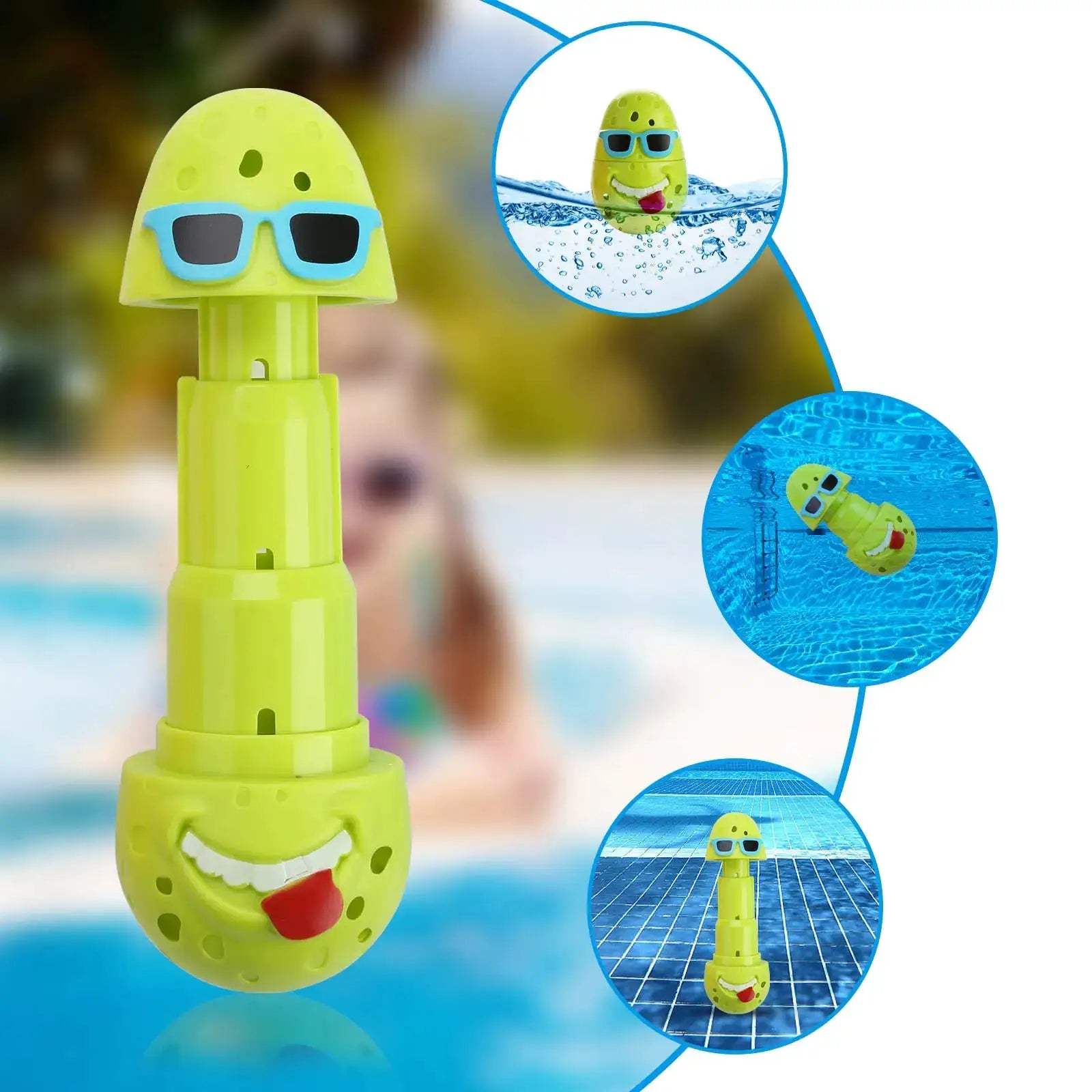  Pool Diving Toys Colorful 3 Pack Egg Clown Sticks -  ToylandEU™