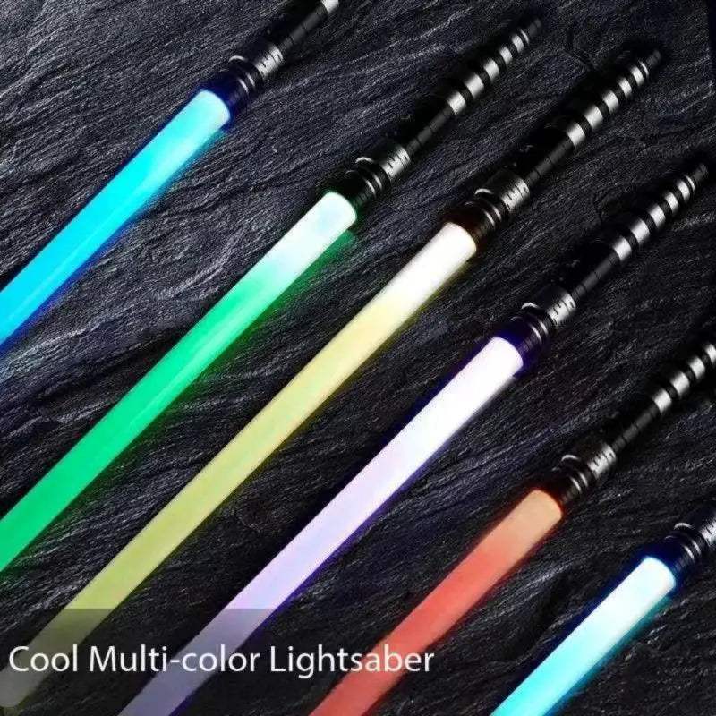 Colorful RGB Lightsaber Toy 75cm 2 In 1 Glow Sword - ToylandEU