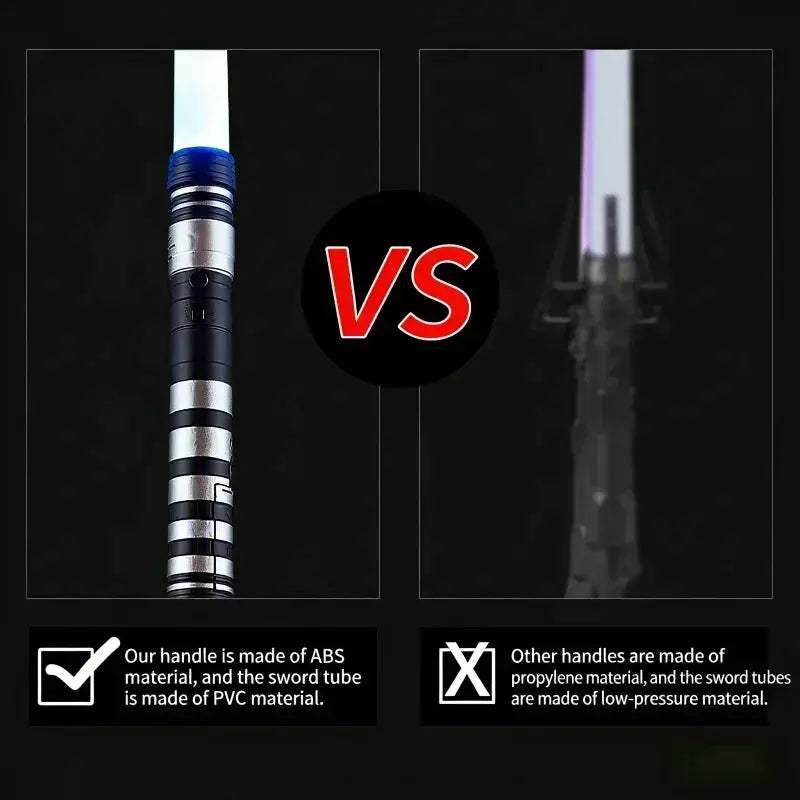 Colorful RGB Lightsaber Toy 75cm 2 In 1 Glow Sword - ToylandEU