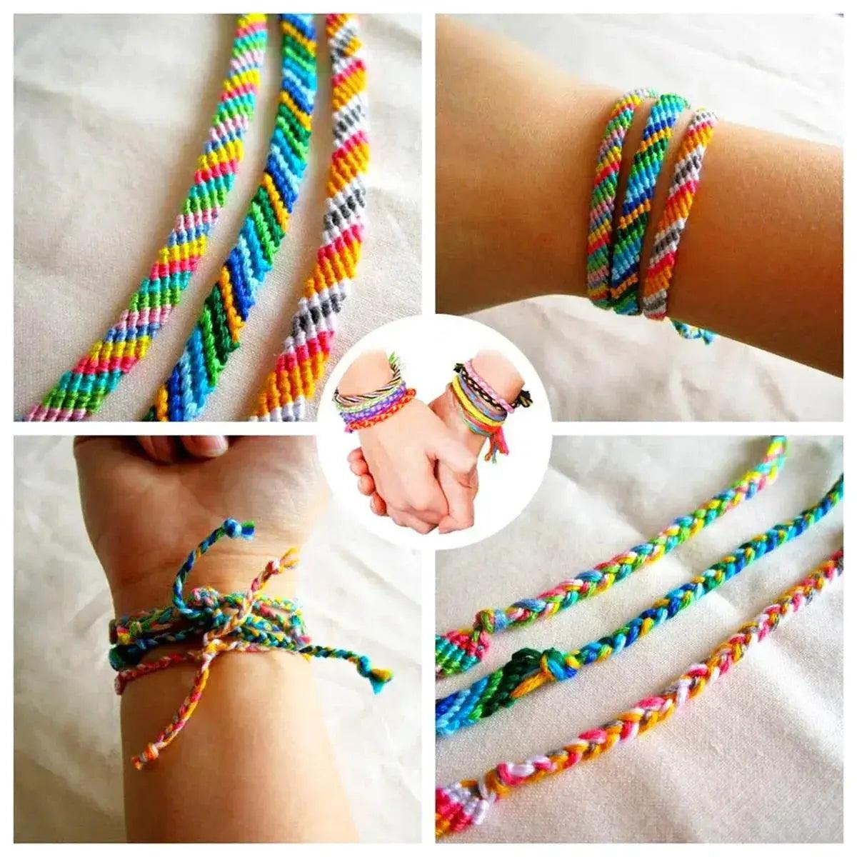  Colorful Rainbow Beads Bracelet Kit 3 To 12 Toyland EU -  ToylandEU™