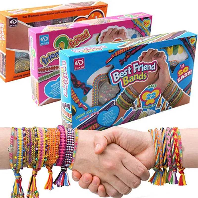  Colorful Rainbow Beads Bracelet Kit 3 To 12 Toyland EU -  ToylandEU™