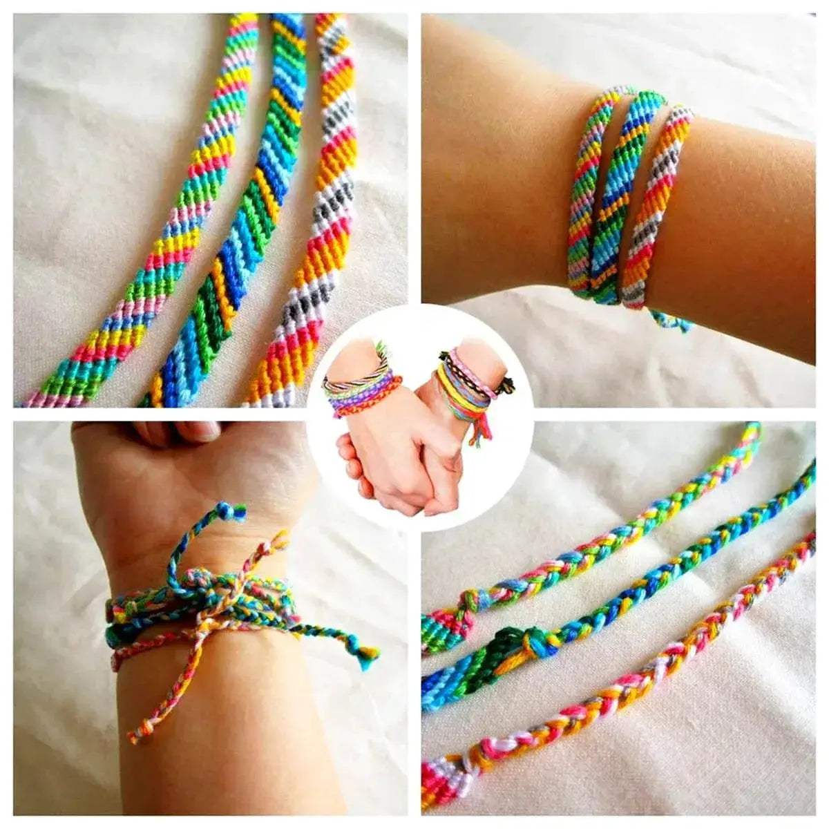  Colorful Rainbow Beads Bracelet Kit 3 To 12 Toyland EU -  ToylandEU™