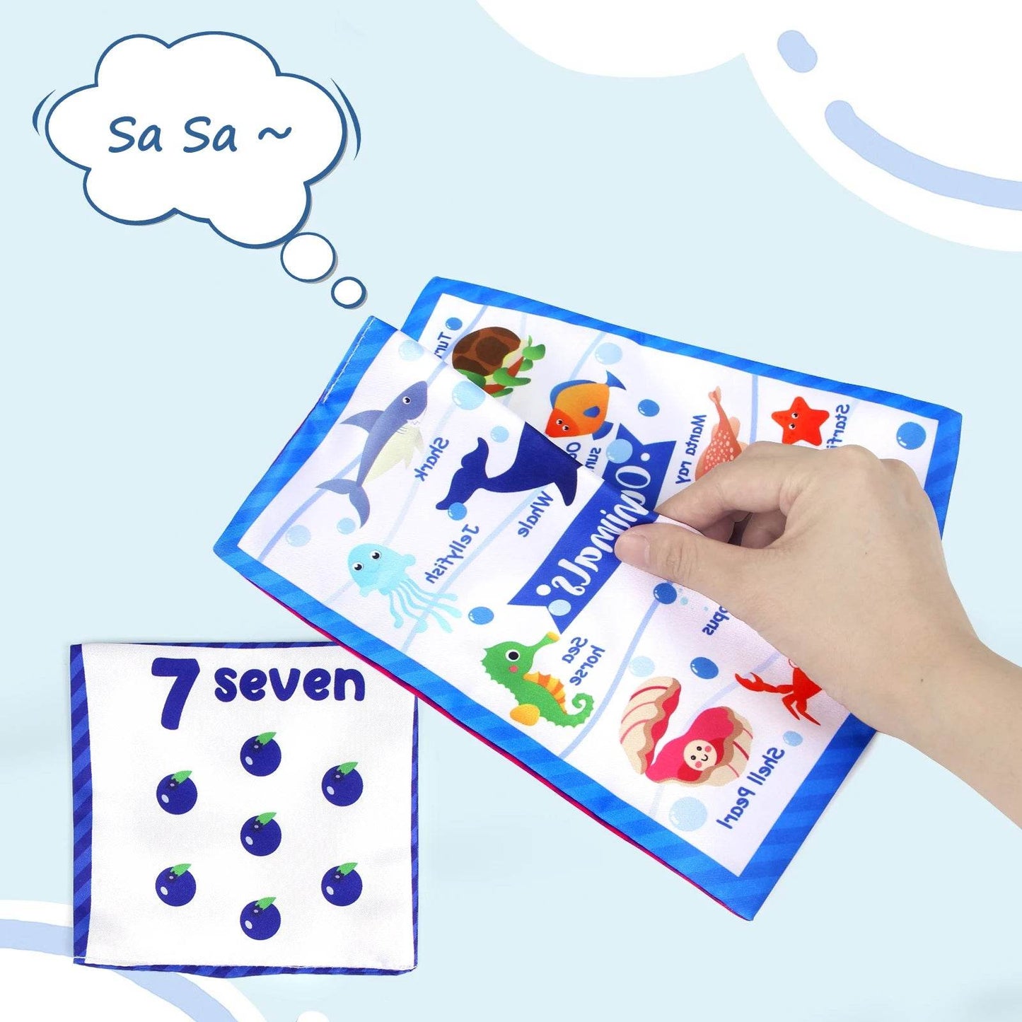 Baby Tissue Box Colorful Soft Sensory Toy For Toddler Finger Exercise Pumping Silk Scarf Gifts 0-18M Montessori Educational Toys - ToylandEU