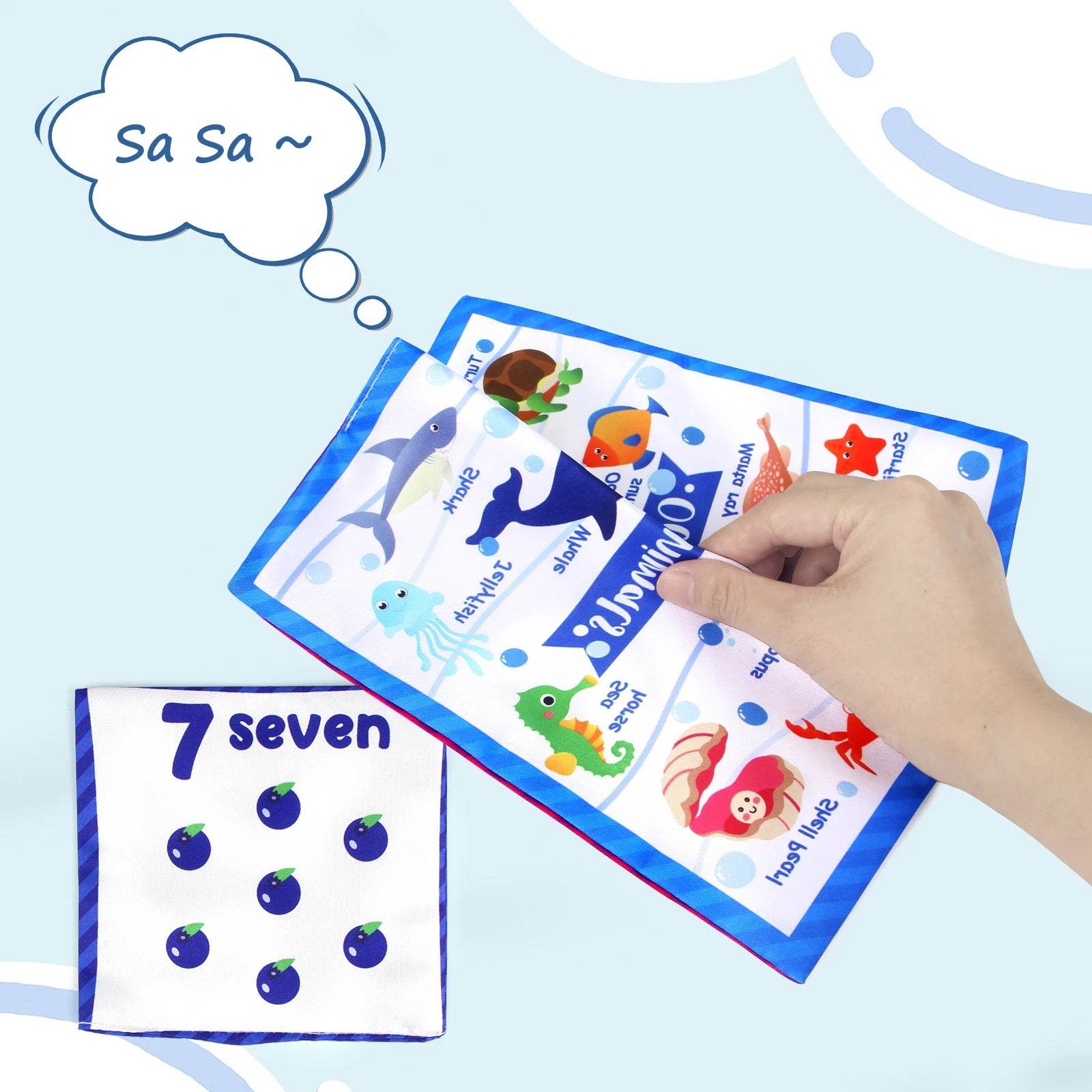 Baby Tissue Box Colorful Soft Sensory Toy For Toddler Finger Exercise Pumping Silk Scarf Gifts 0-18M Montessori Educational Toys - ToylandEU