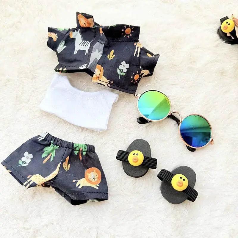  Colorful Summer Doll Clothing Set with Shoes for Labubu Dolls -  ToylandEU™