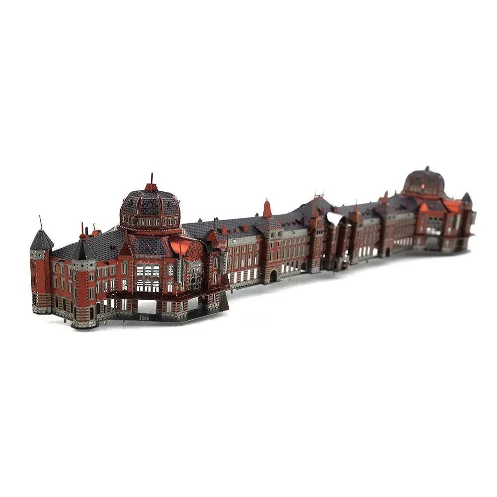 Colorful Tokyo Railway Station 3D Metal Puzzle DIY Model Toys - ToylandEU