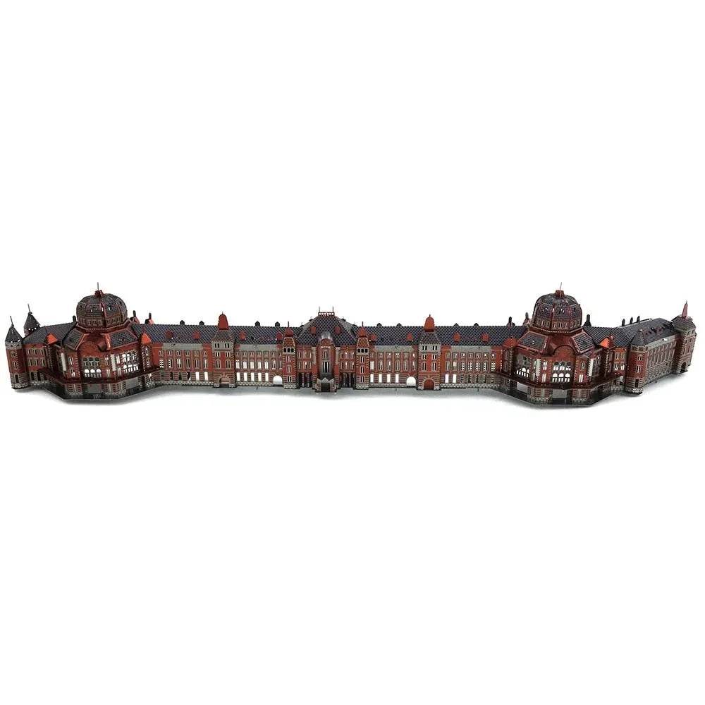 Colorful Tokyo Railway Station 3D Metal Puzzle DIY Model Toys - ToylandEU
